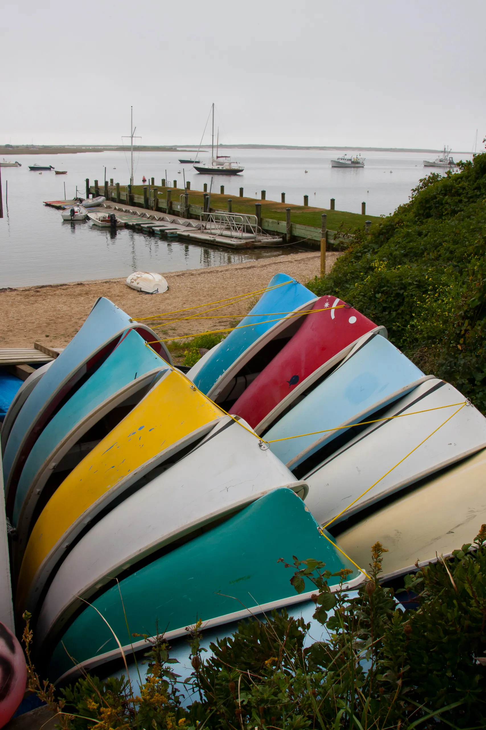 Boats Piled, Stage Harbor