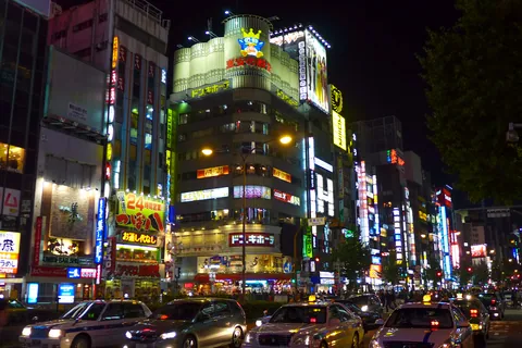 The lights of Kabukicho, Shinjuku