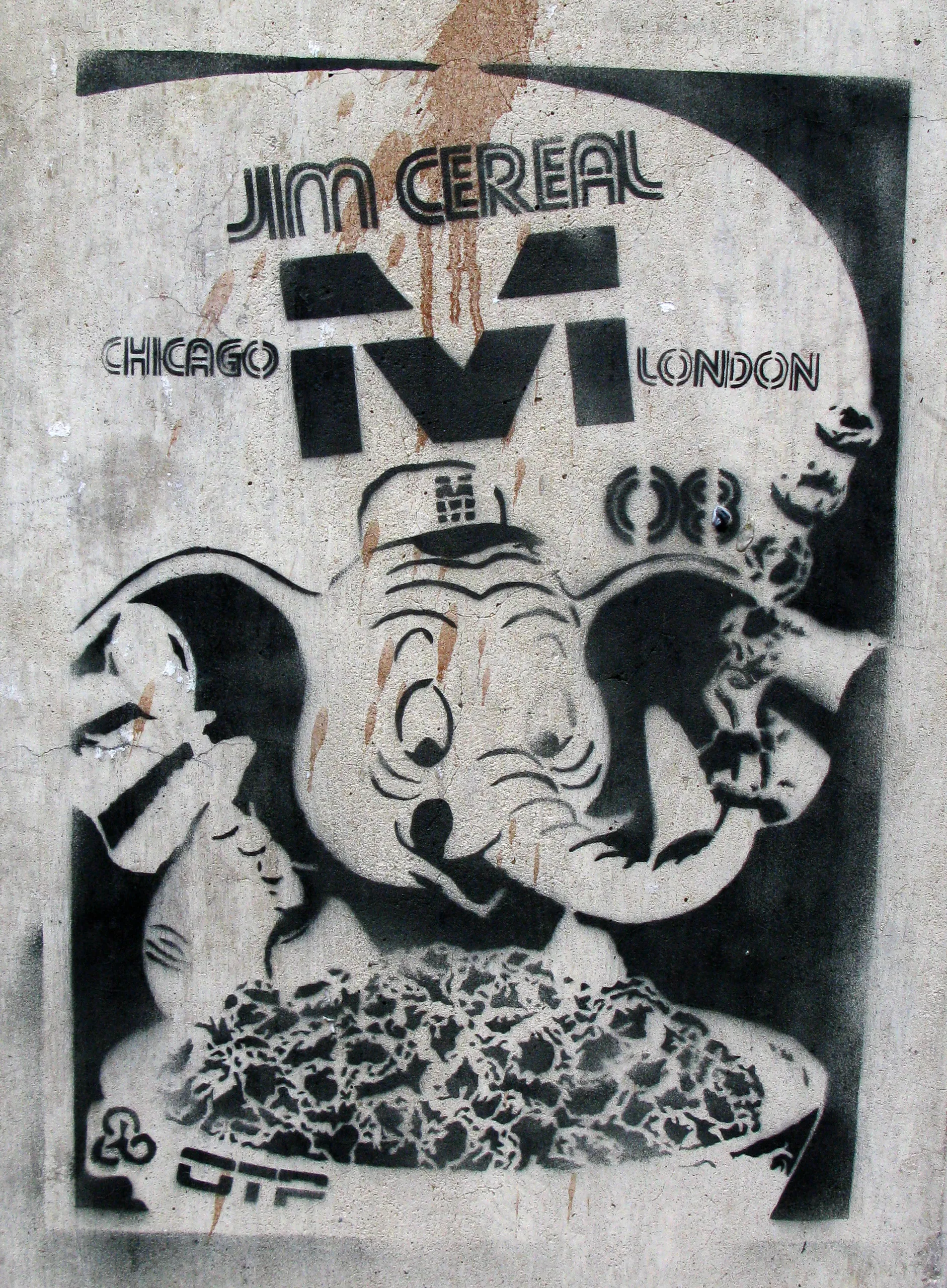 OTP - Jim Cereal, Brick Lane