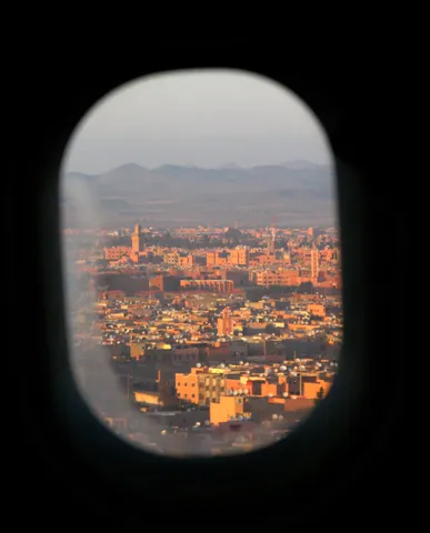 Arrival at Marrakech