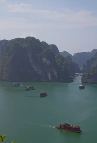Looking Down on Ha Long Bay