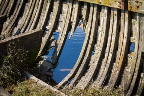 Abandoned Boat near Blakeney