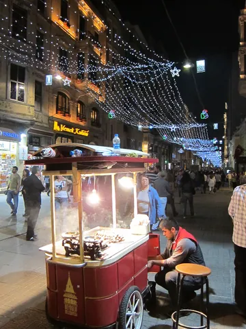 Istiklal Caddesi Street Vendor