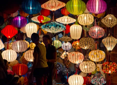 Lantern Market, An Hoi Island, Hoi An