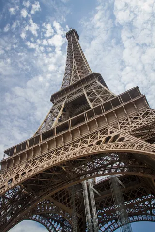 Eiffel Tower from Below