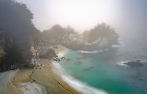 McWay Falls in the Fog