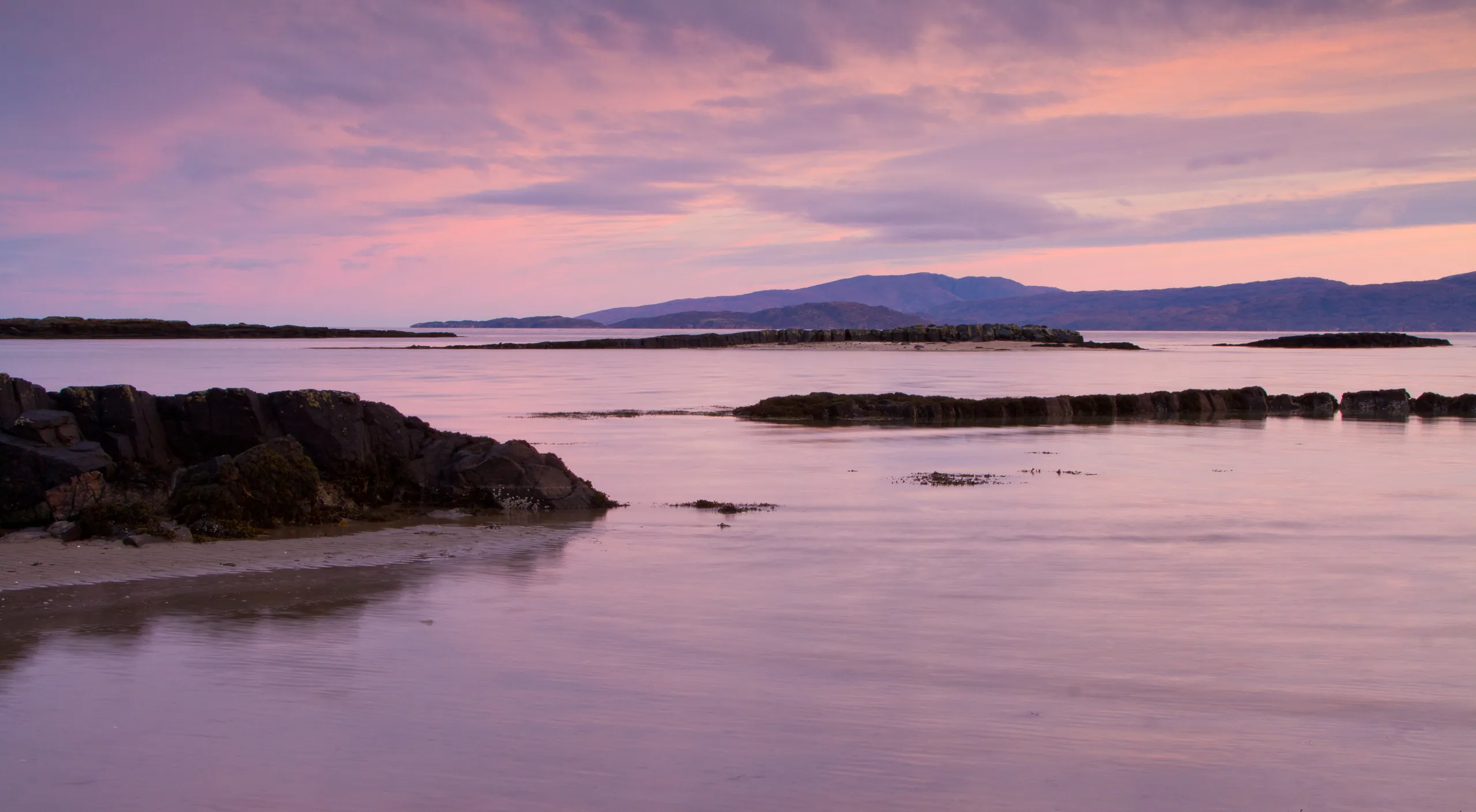 Breakish Beach looking out over Applecross
