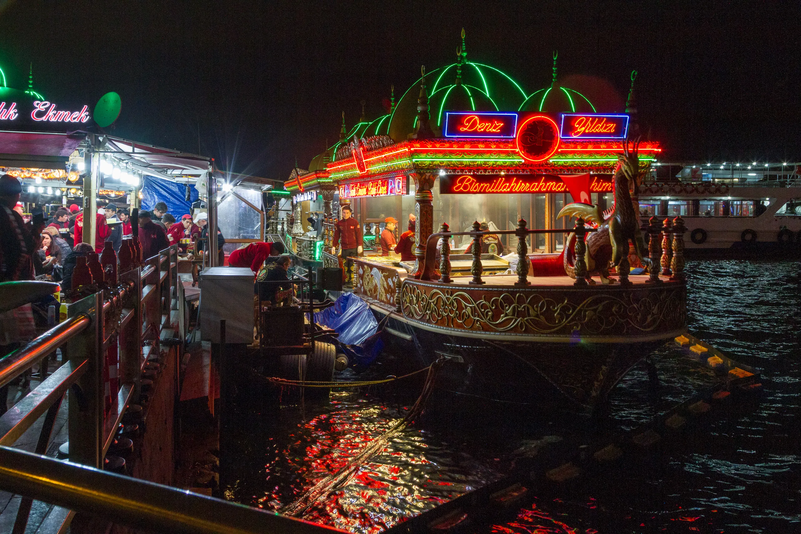 Floating Fist Restaurant, the Golden Horn