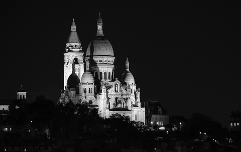 Sacre Coeur by night