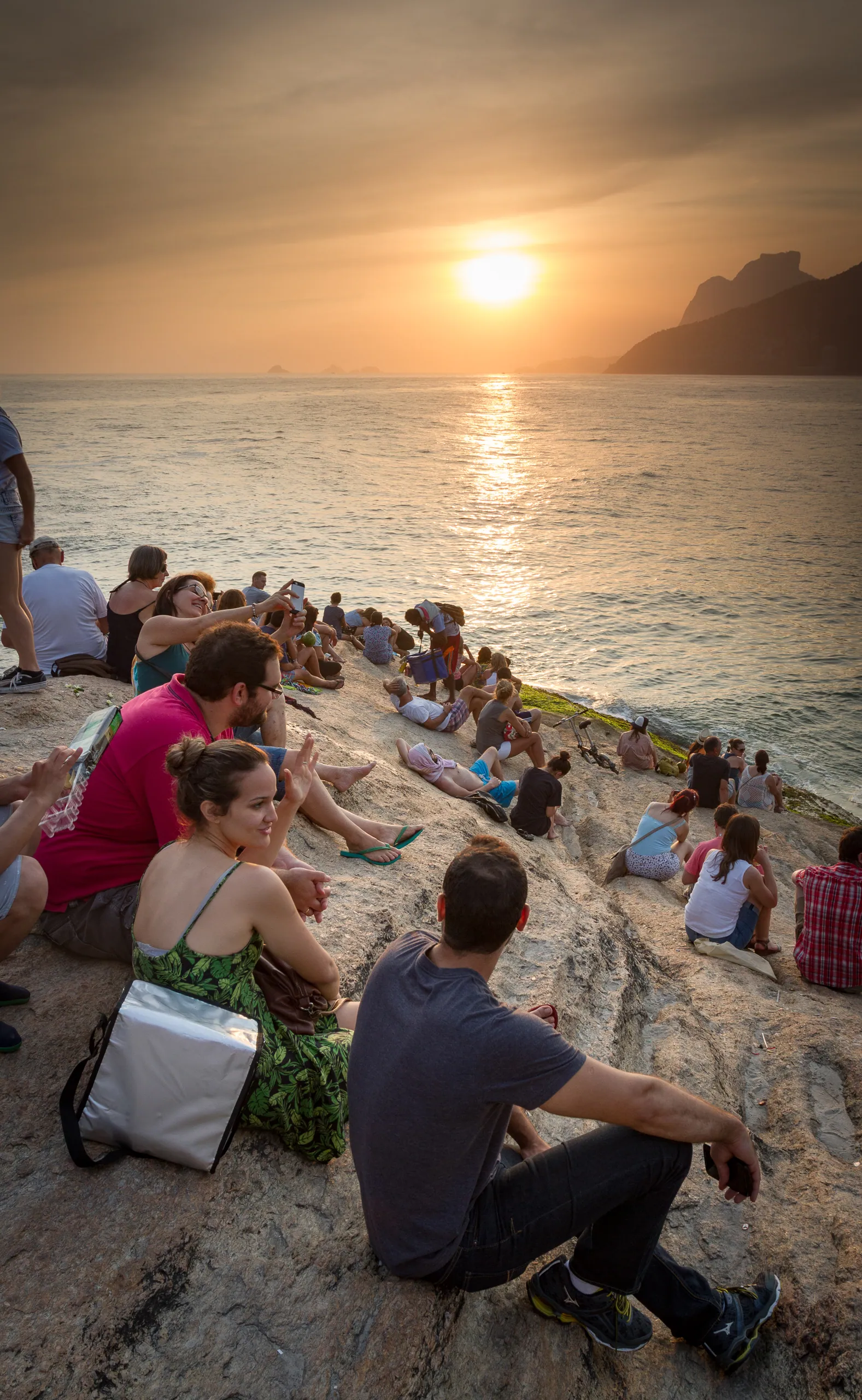 Arpoador Sunset Crowds