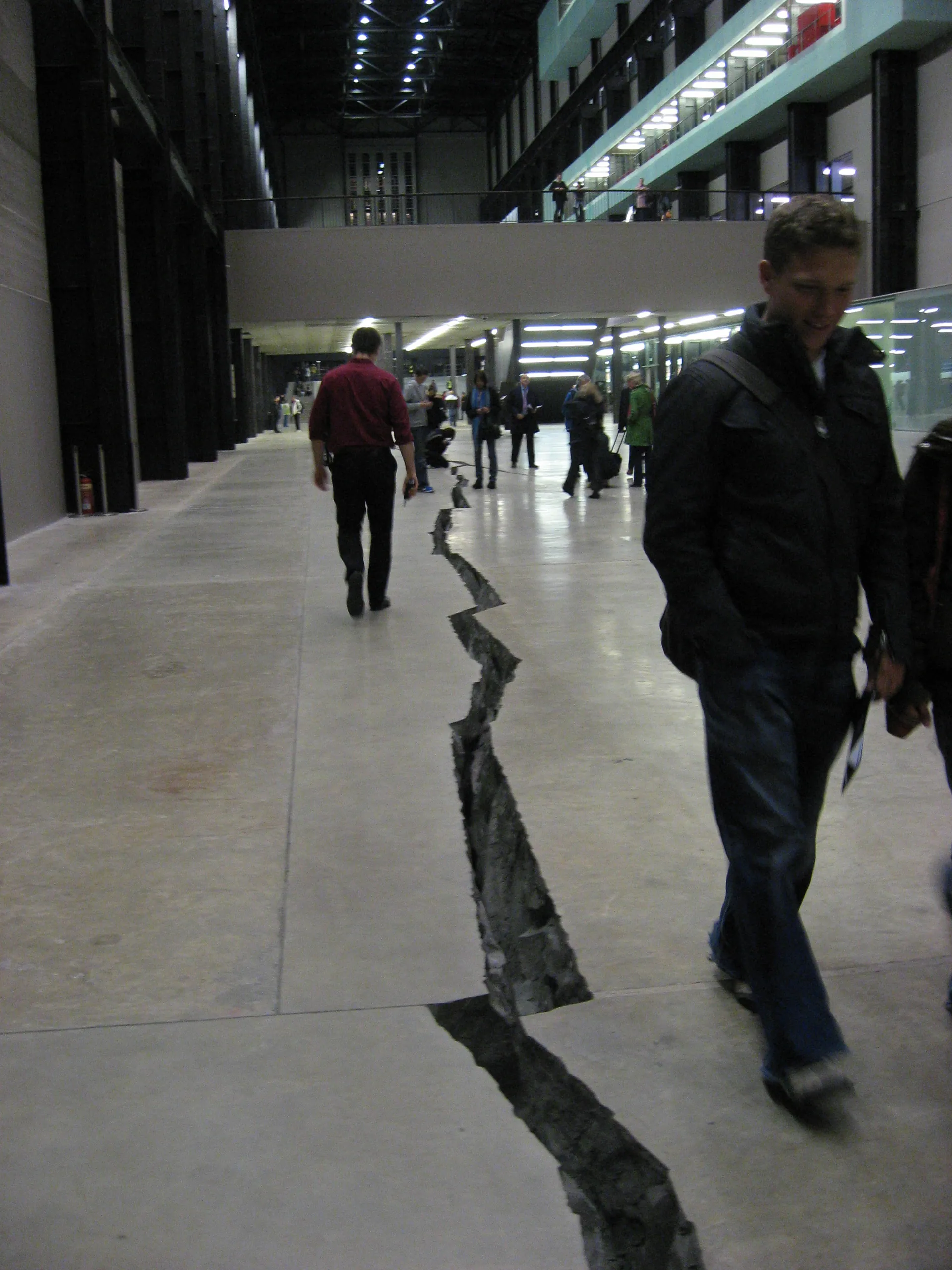 Shiboleth by Doris Salcedo