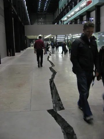 Shiboleth by Doris Salcedo