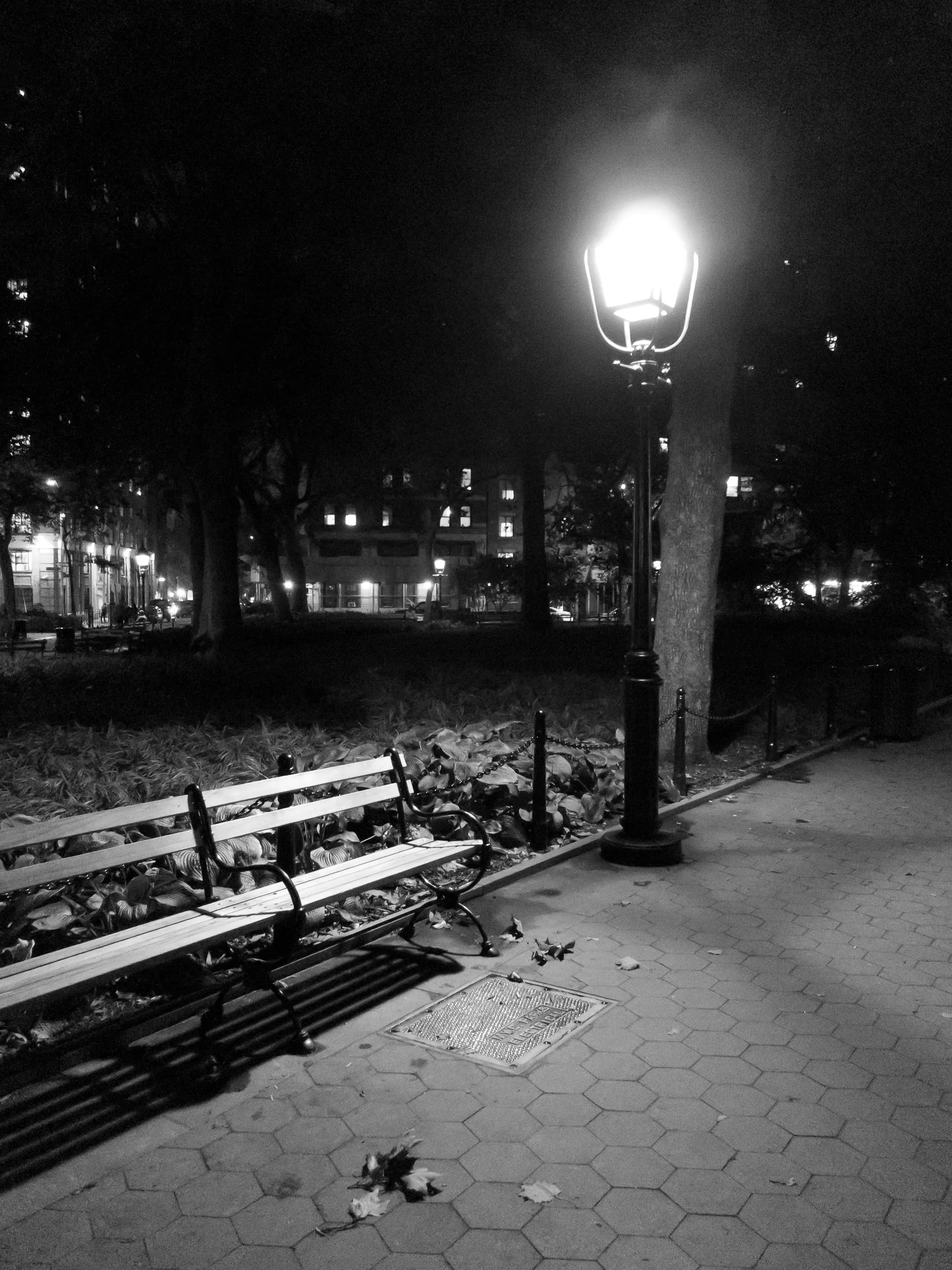 Washington Square Park by Night