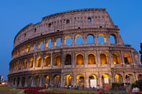 Colosseum at Dusk, Rome