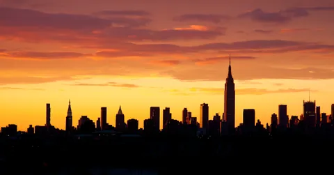 Empire State Sunset