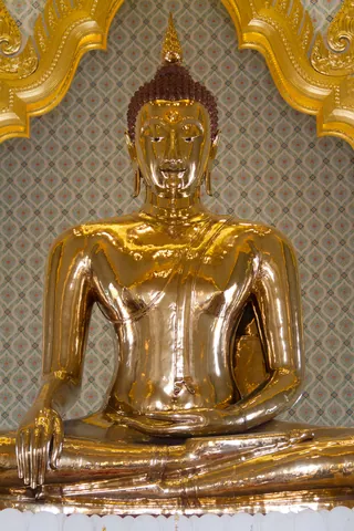5-ton Solid Gold Buddha of Wat Traimit Temple, Chinatown, Bangkok