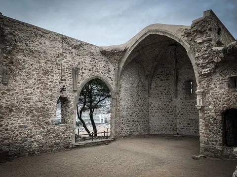 Old church above Tossa de Mar