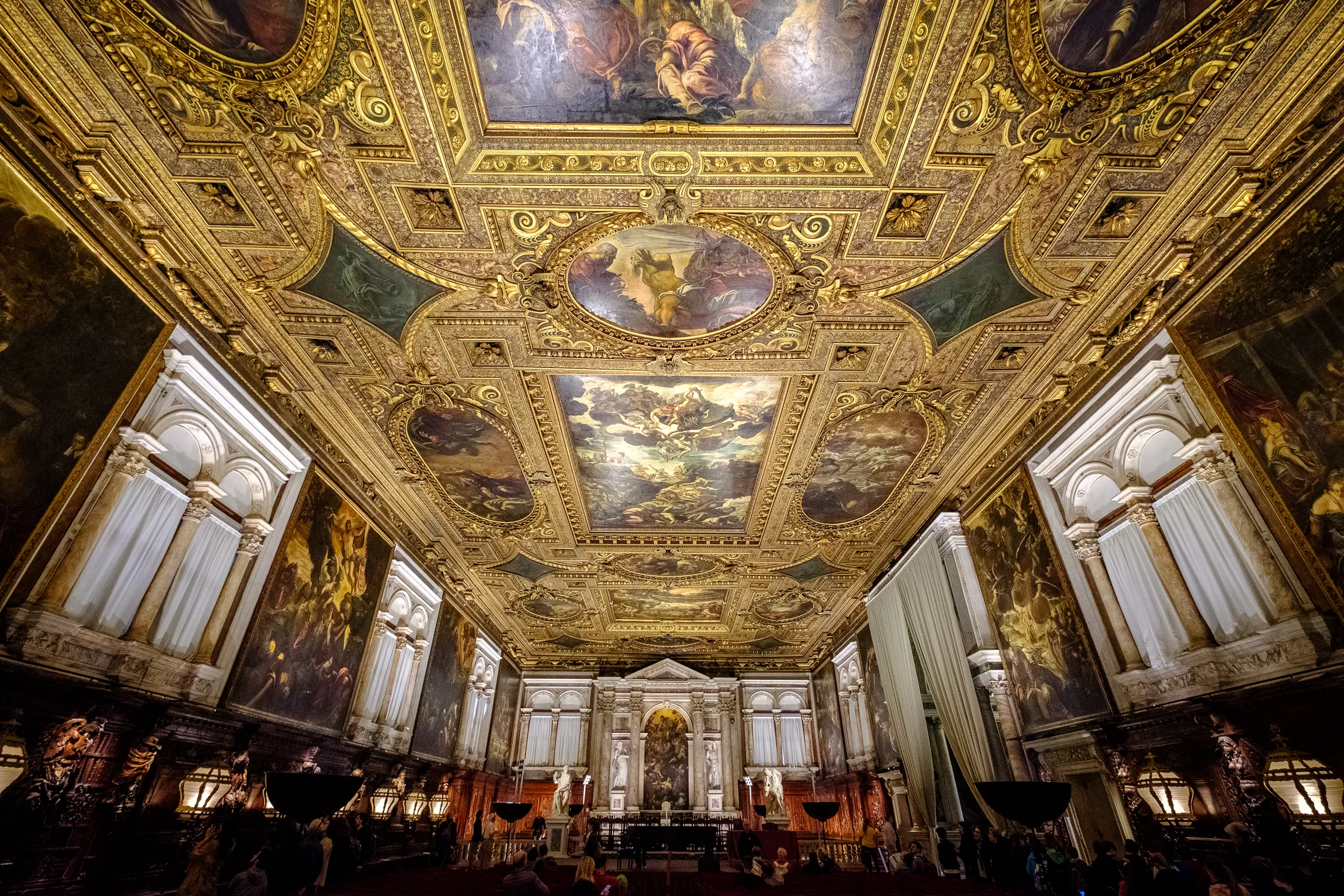 Ceiling of the Scuola Grande di San Rocco