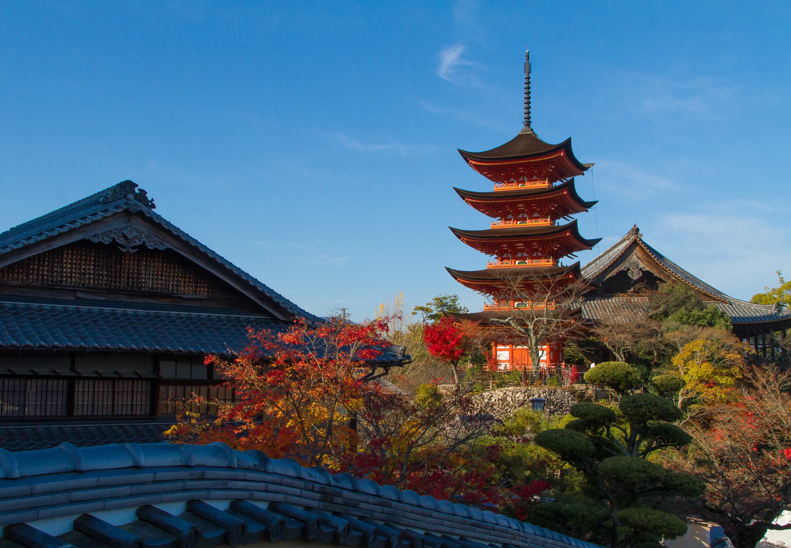 Pagoda of the Itsukushima Shrine, Miyajima