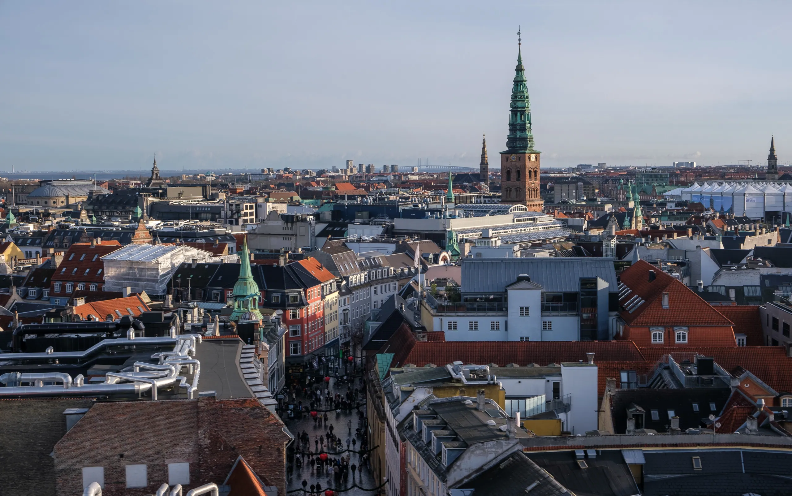 Copenhagen from the Round Tower
